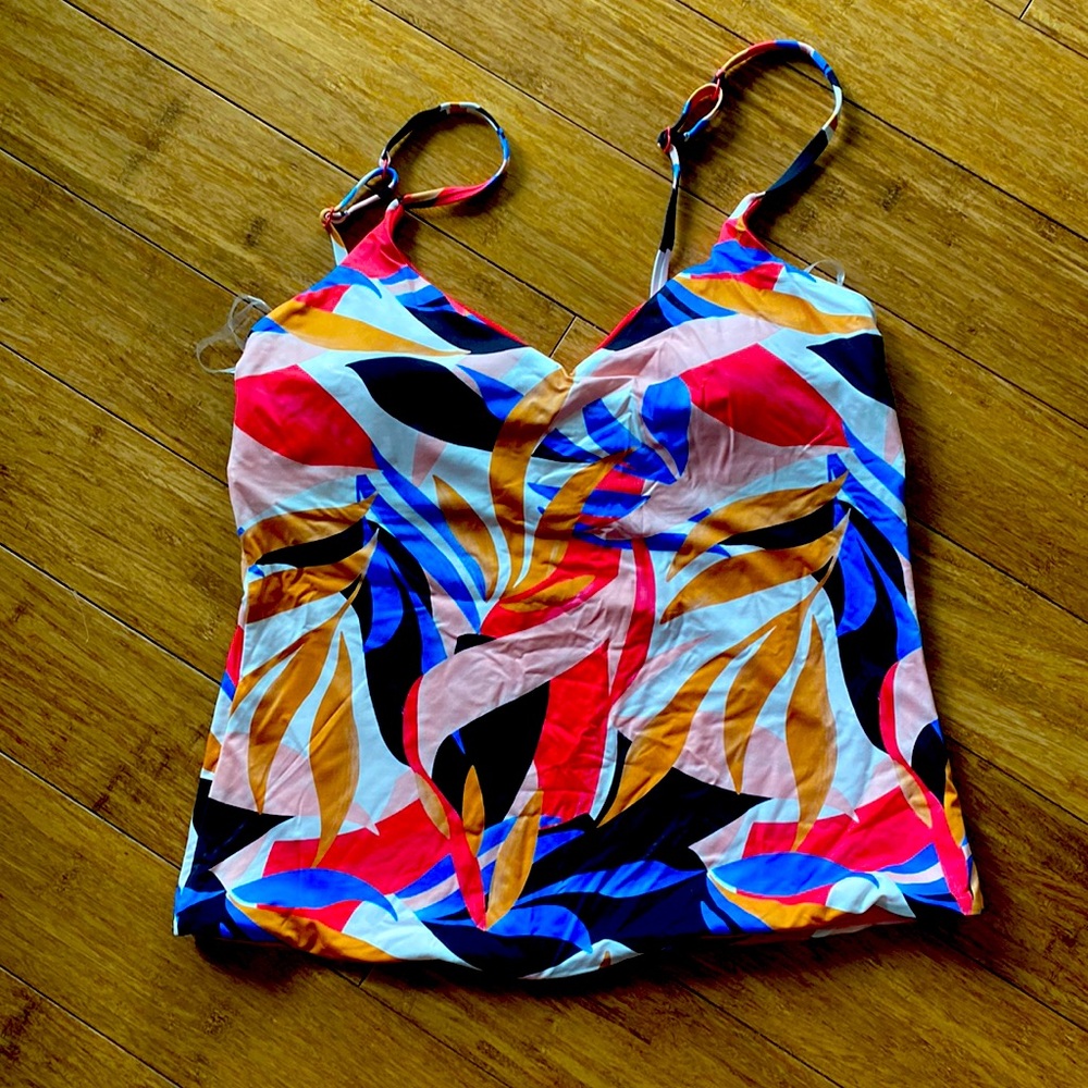 Prana Jess Reversible Tankini tropics 🌴